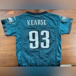 Boys 3T Philadelphia Eagles #36 Jevon “The Freak”Kearse Teal Football Jersey